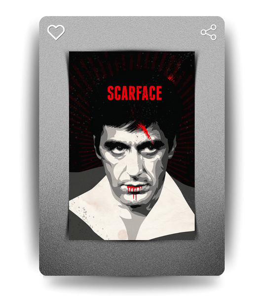 Scarface Wall Poster | Movies | Pop Culture Print