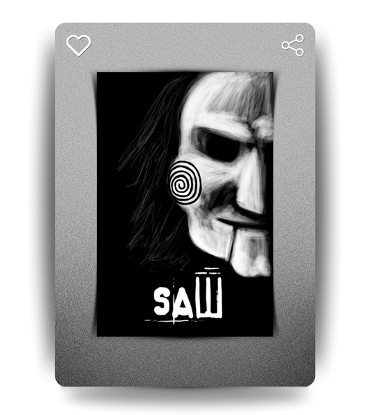 Saw Wall Poster | Movies | Pop Culture Print