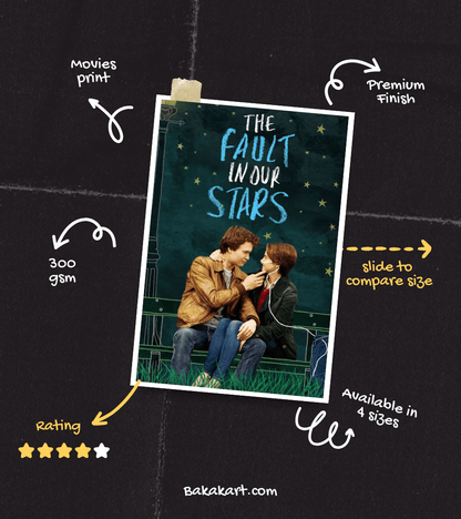 The Fault in Our Stars Wall Poster | Movies | Pop Culture Print