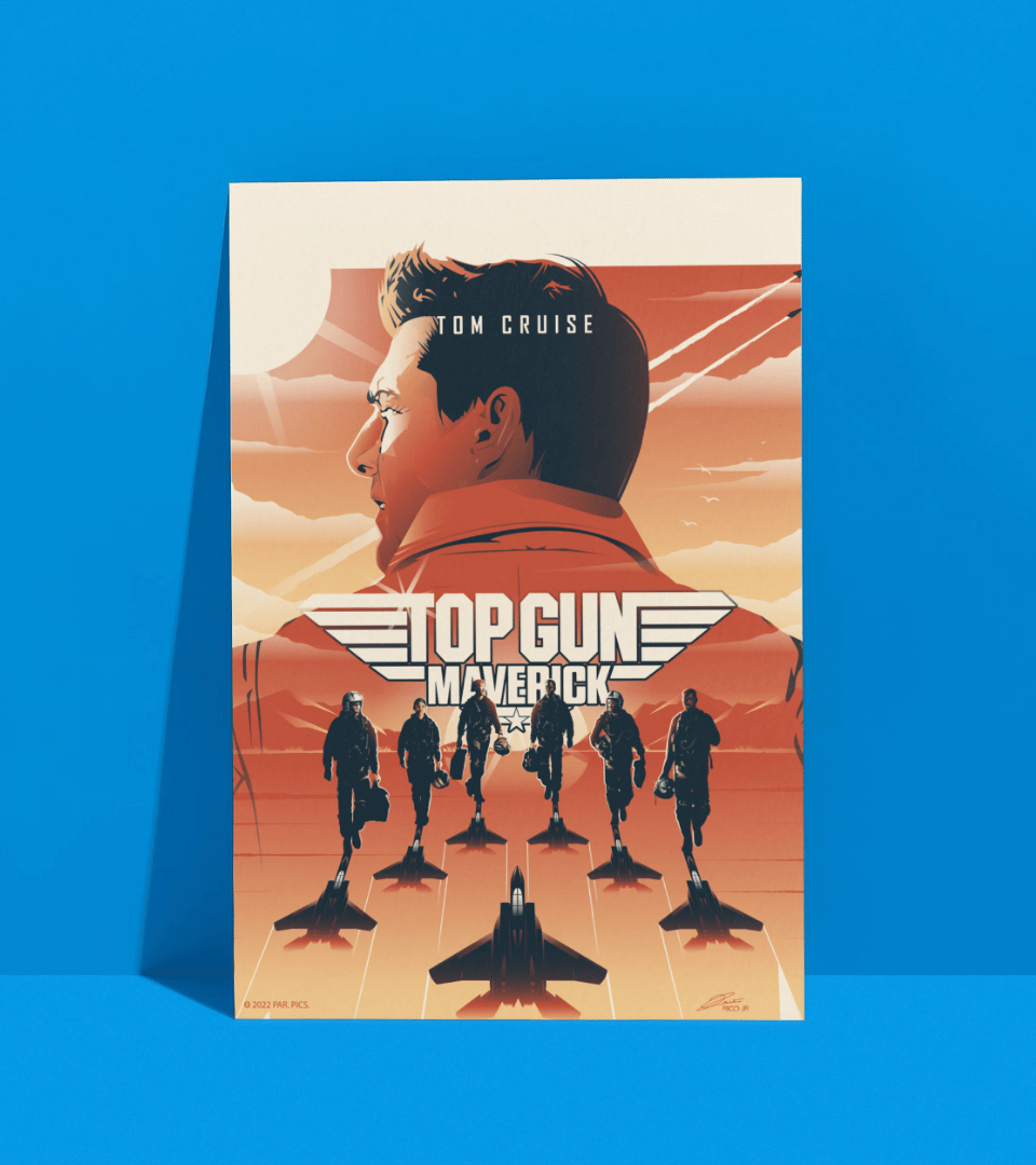 Top Gun: Maverick Wall Poster | Movies | Pop Culture Print