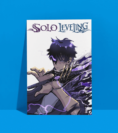 Sung Jin-woo Wall Poster | Solo Leveling | Anime Print