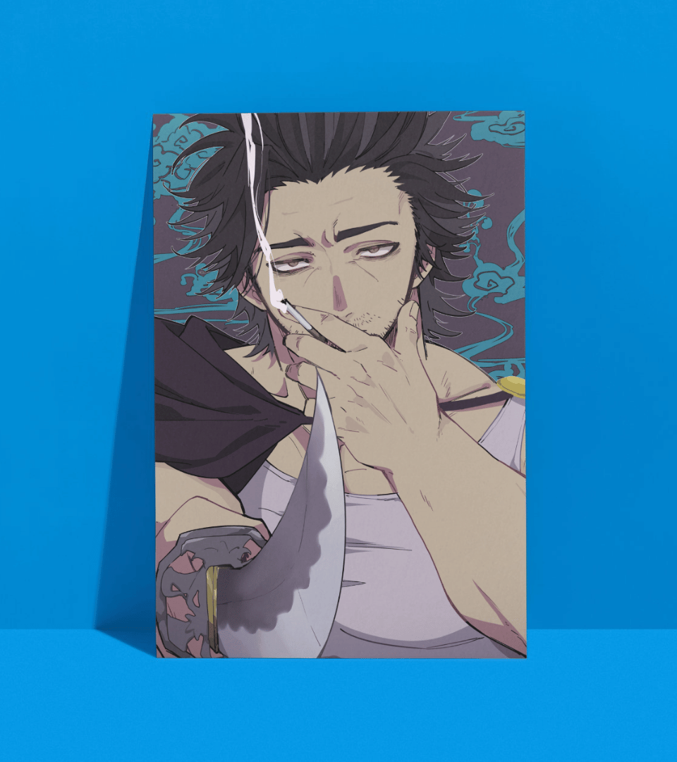 Yami Sukehiro Wall Poster | Black Clover | Anime Print