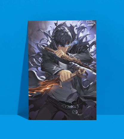 Sung Jin-woo Wall Poster | Solo Leveling | Anime Print