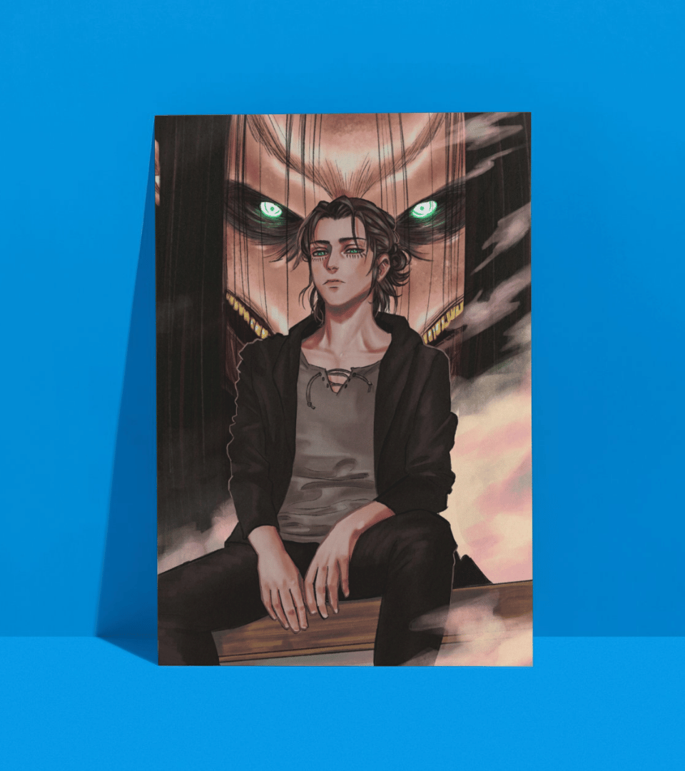 Eren Yeager Wall Poster | Attack On Titan | Anime Print