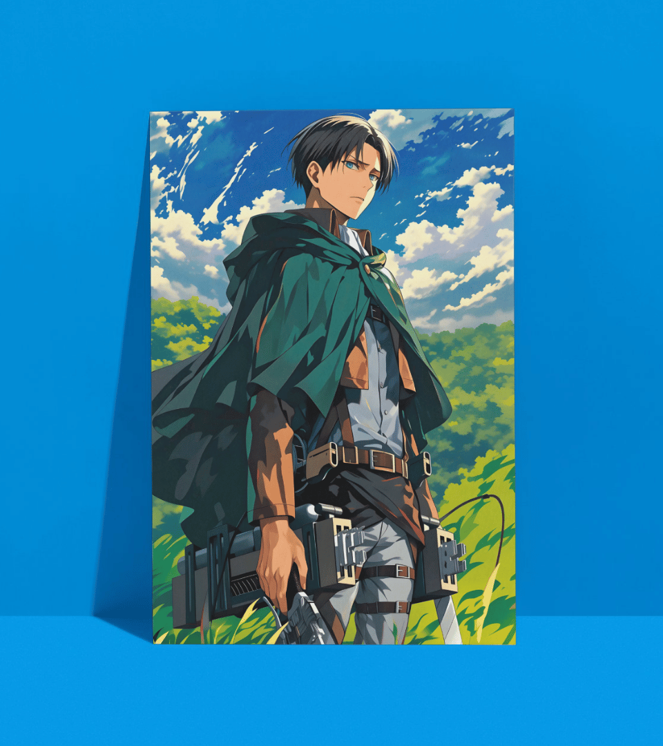 Levi Ackerman Wall Poster | Attack On Titan | Anime Print