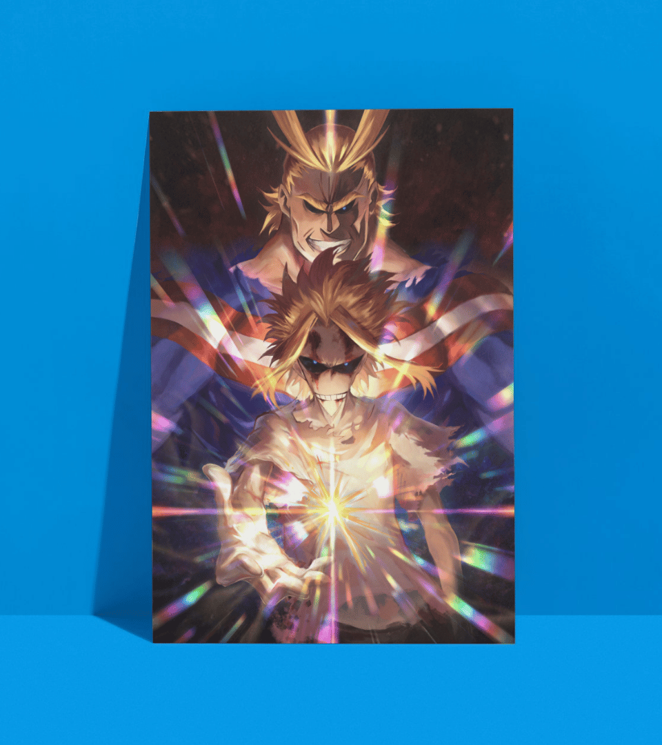 All Might Wall Poster | My Hero Academia | Anime Print