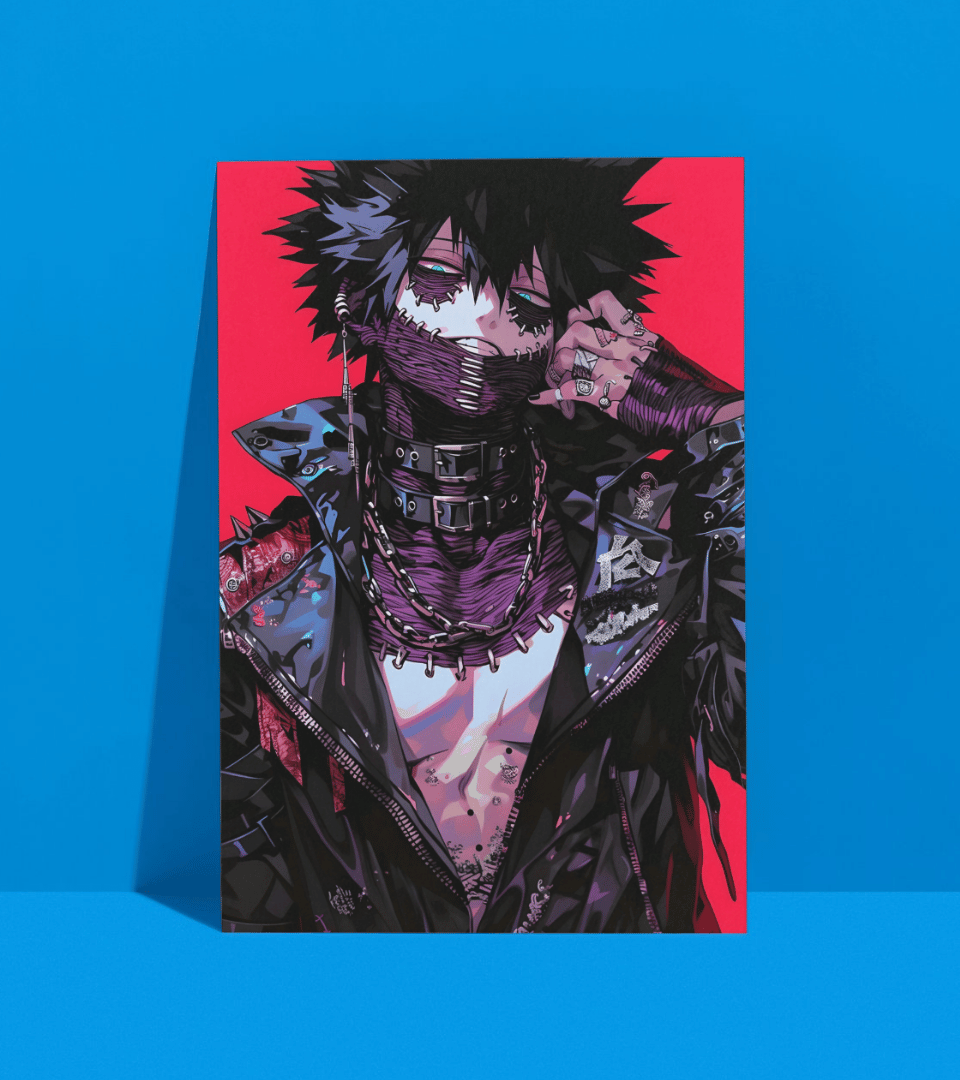 Dabi Wall Poster | My Hero Academia | Anime Print