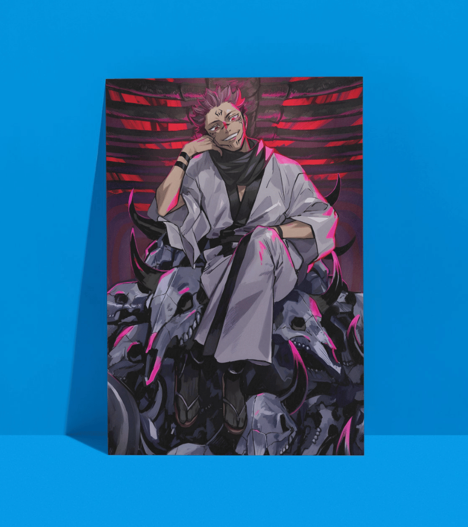 Ryomen Sukuna Wall Poster | Jujutsu Kaisen | Anime Print