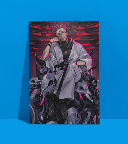 Ryomen Sukuna Wall Poster | Jujutsu Kaisen | Anime Print