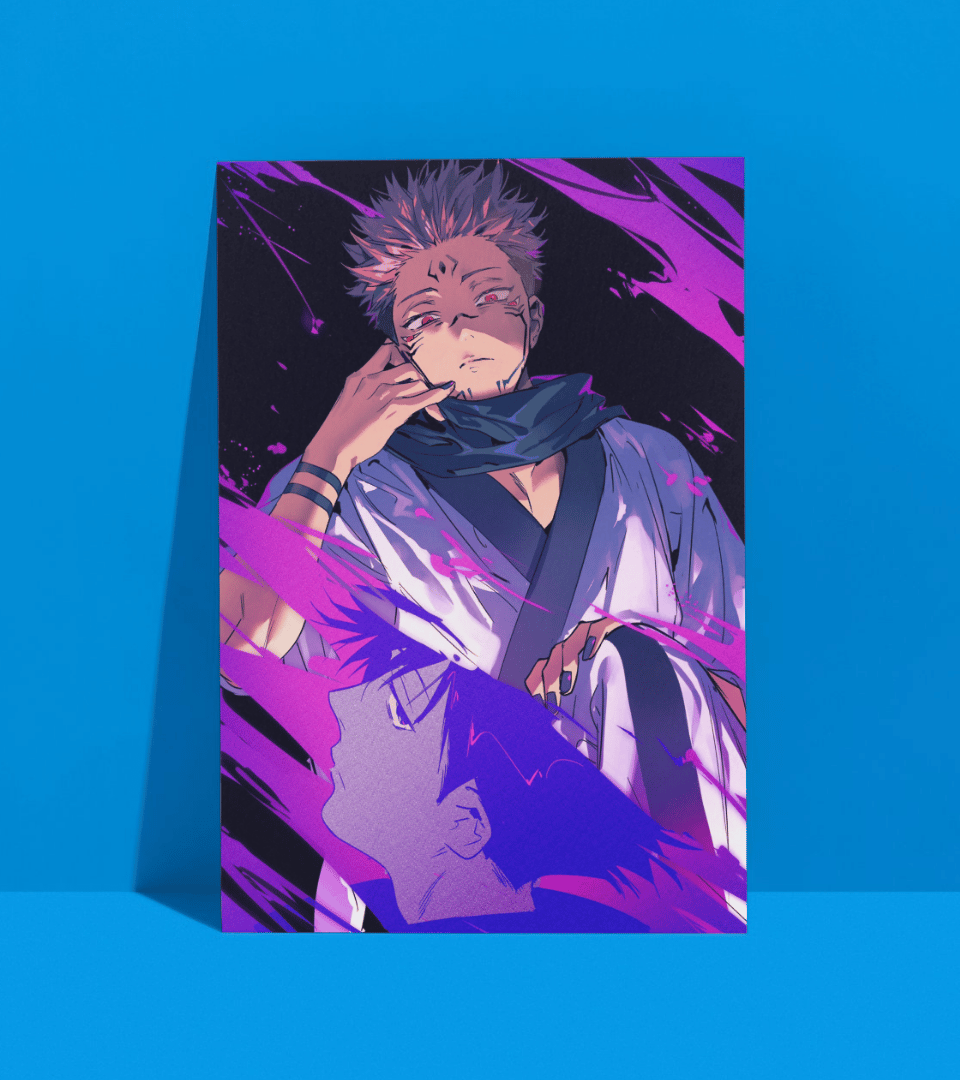 Sukuna & Megumi Wall Poster | Jujutsu Kaisen | Anime Print