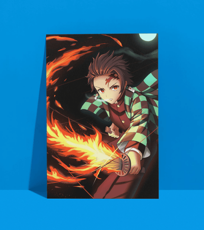 Tanjiro Kamado Wall Poster | Demon Slayer | Anime Print