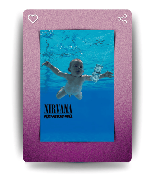 Nirvana Wall Poster | Band | Music Print