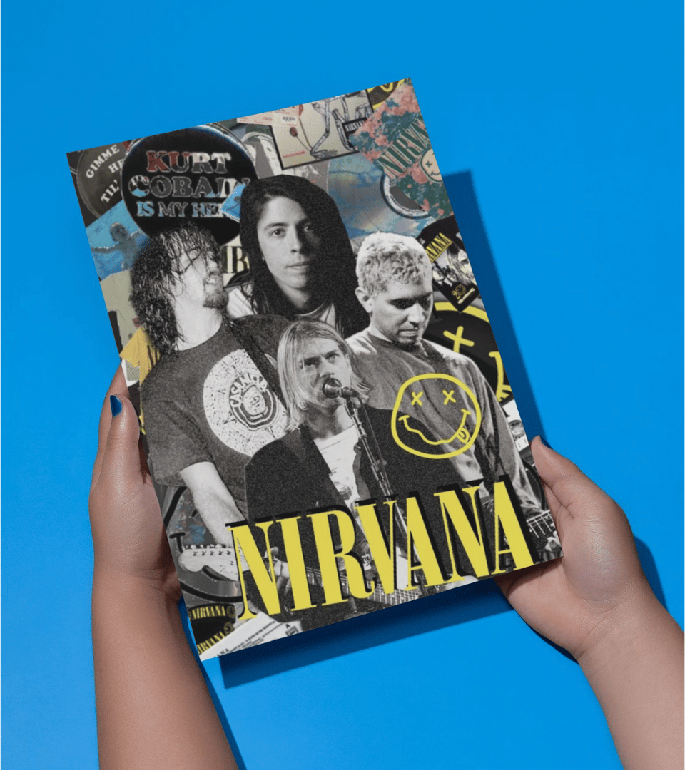 Nirvana Wall Poster | Band | Music Print