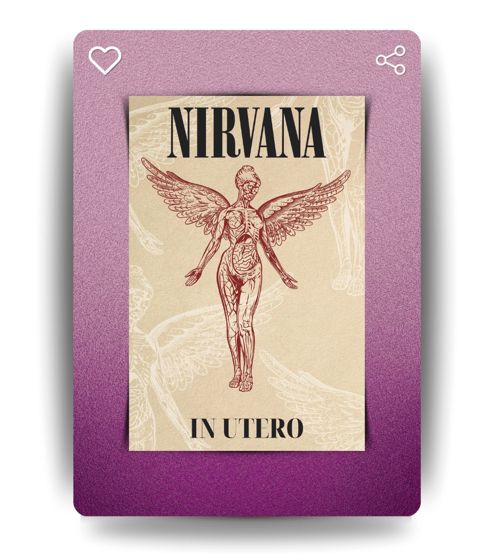 Nirvana Wall Poster | Band | Music Print