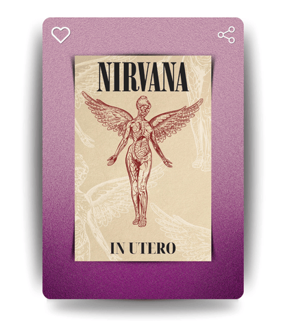 Nirvana Wall Poster | Band | Music Print