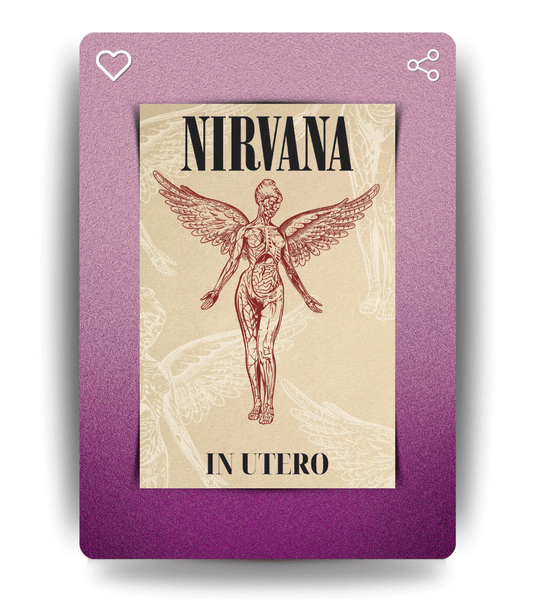 Nirvana Wall Poster | Band | Music Print