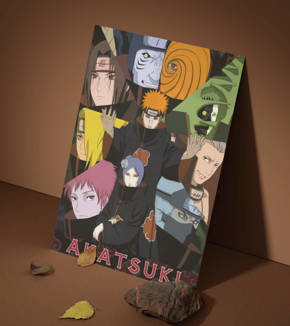 Akatsuki Wall Poster | Naruto | Anime Print