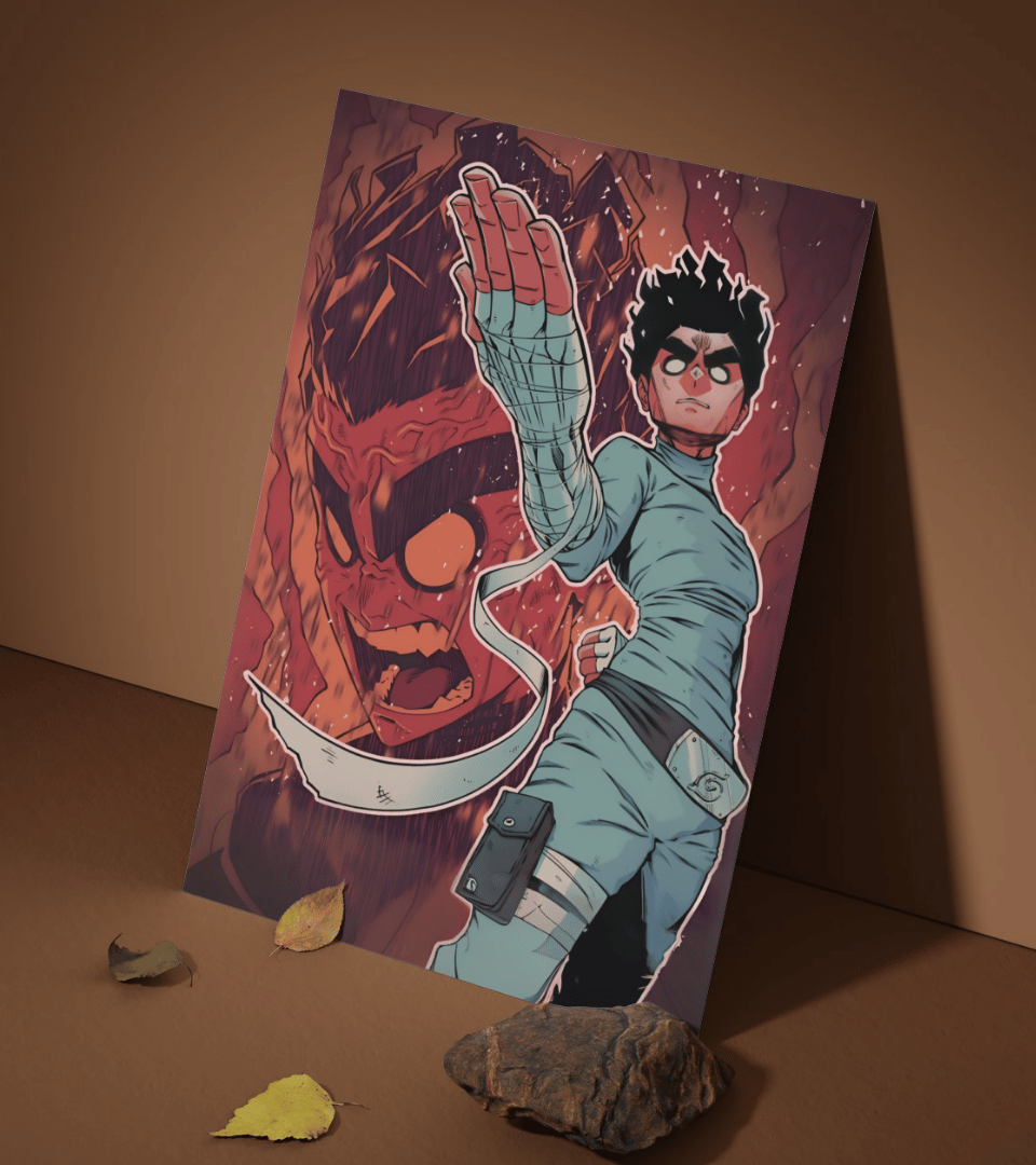 Rock Lee Wall Poster | Naruto | Anime Print