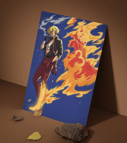 Vinsmoke Sanji Wall Poster | One Piece | Anime Print