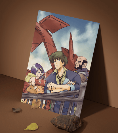 Cowboy Bepop Wall Poster | Cowboy Bepop | Anime Print