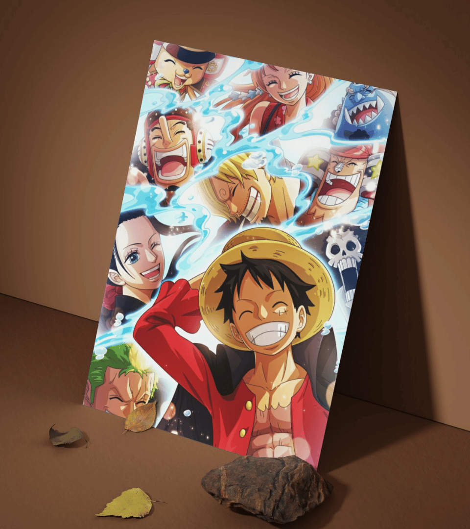 Strawhat Crew Wall Poster | One Piece | Anime Print