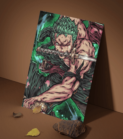 Roronoa Zoro Wall Poster | One Piece | Anime Print