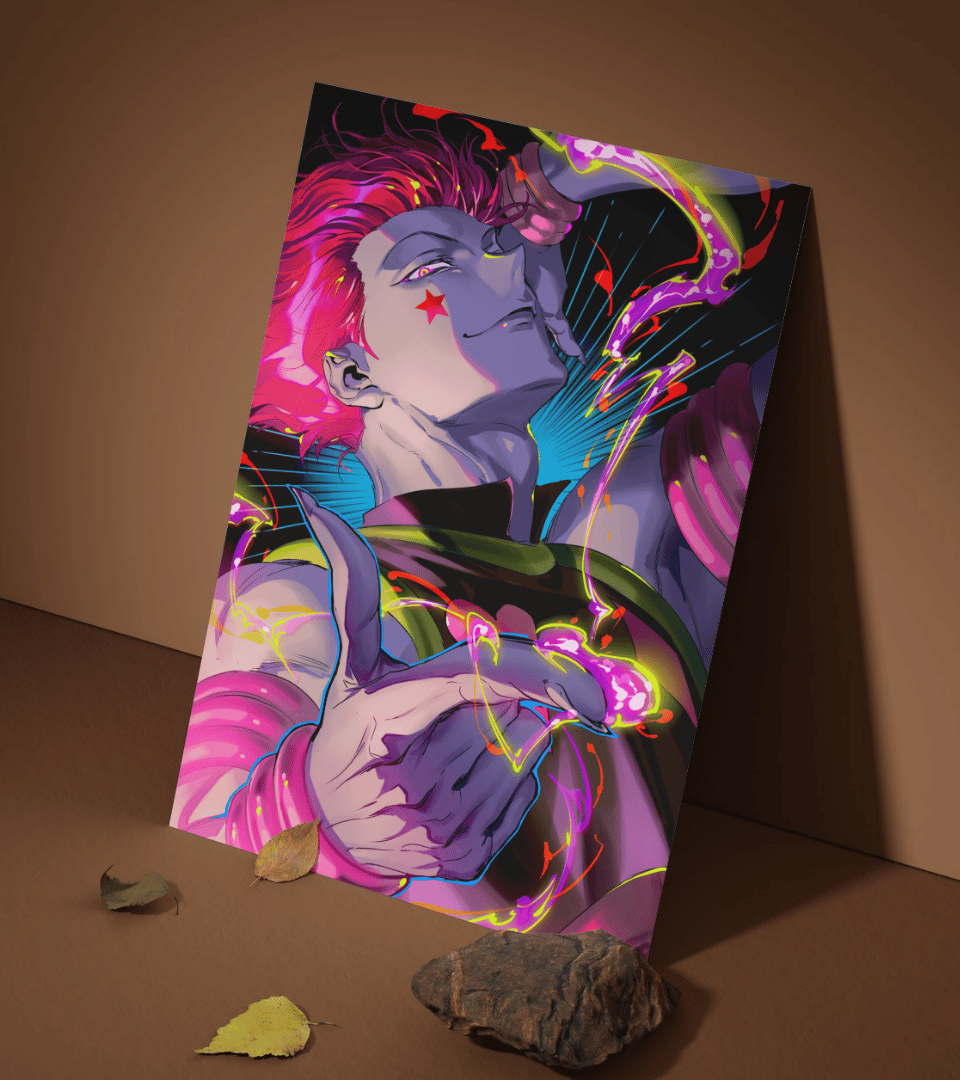 Hisoka Morow Wall Poster | Hunter x Hunter | Anime Print