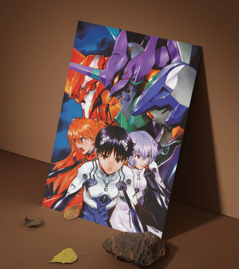 NERV Pilot Wall Poster | Neon Genesis Evangelion | Anime Print