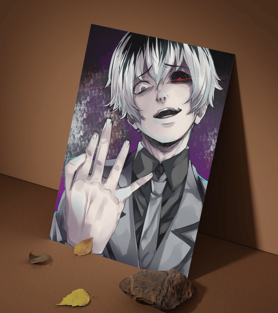 Ken Kaneki Ghoul Wall Poster | Tokyo Ghoul | Anime Print