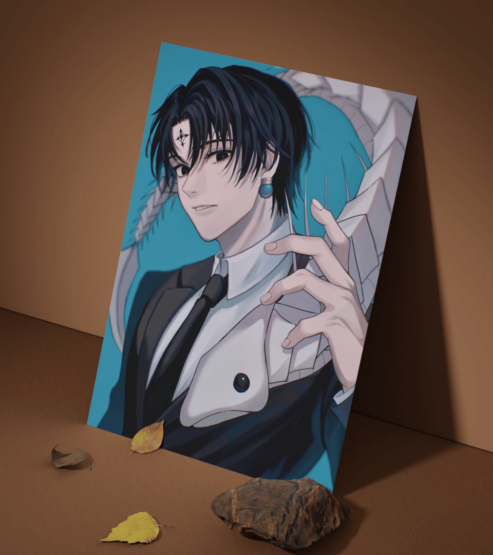 Chrollo Lucilfer Wall Poster | Hunter x Hunter | Anime Print