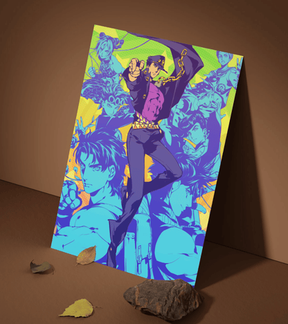 JoJo's Bizarre Adventure Wall Poster | JoJo's Bizarre Adventure | Anime Print