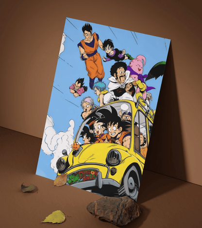 Dragon Ball Z OG Wall Poster | Dragon Ball | Anime Print