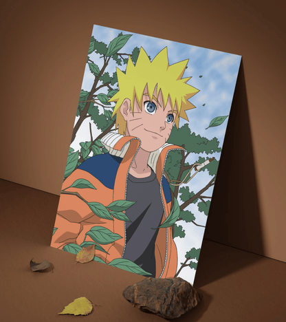 Uzumaki Naruto Wall Poster | Naruto | Anime Print