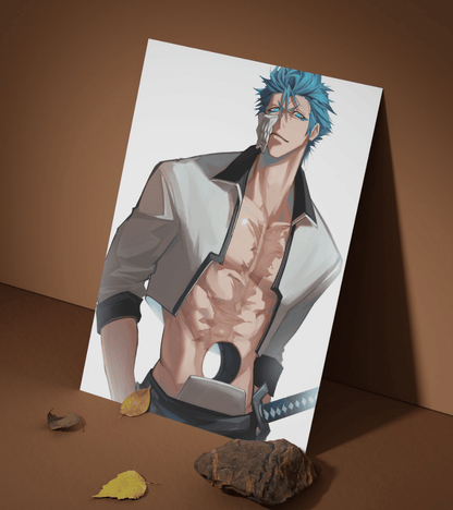 Grimmjow Jaegerjaquez Wall Poster | Bleach | Anime Print