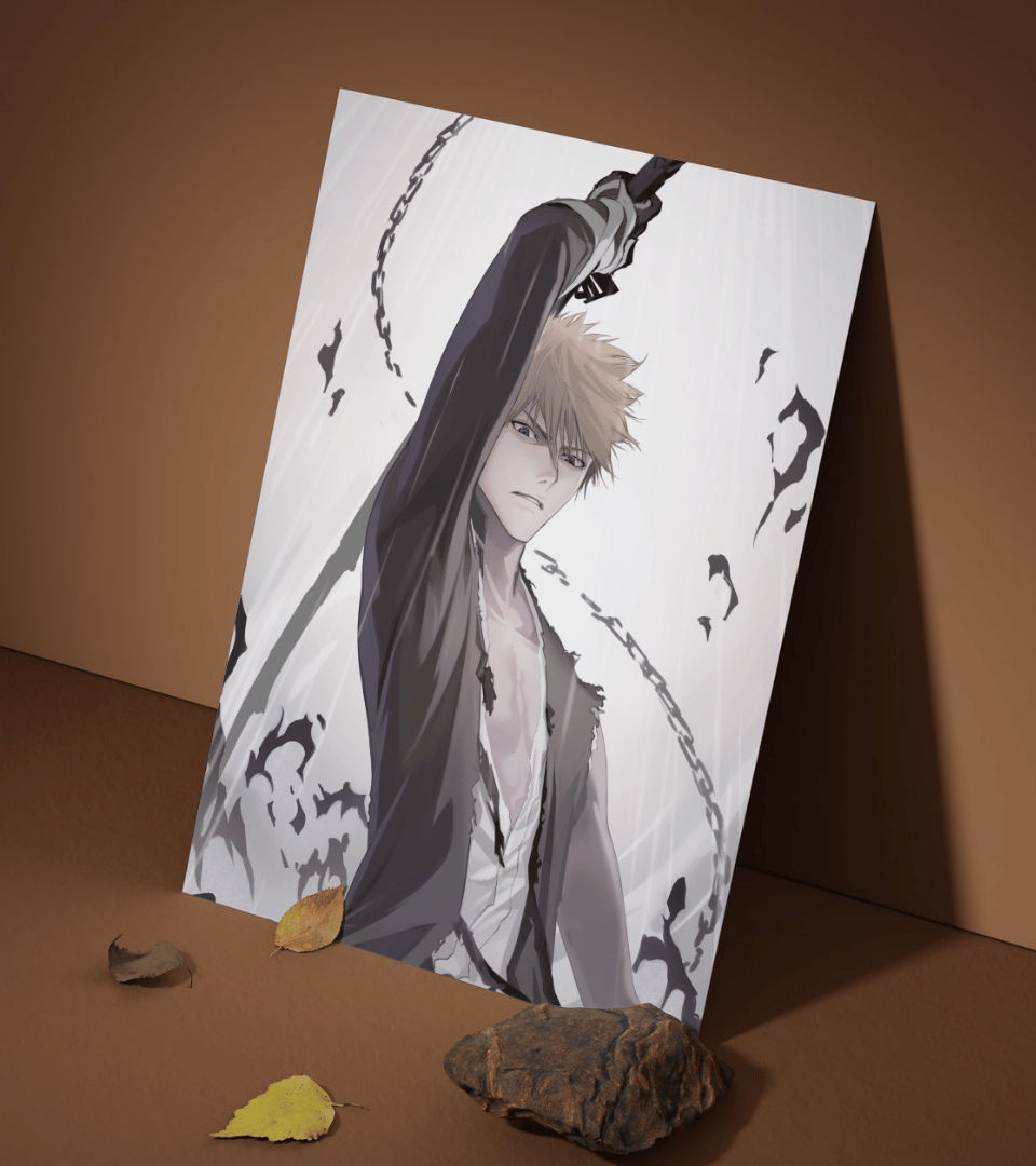 Ichigo Kurasaki Wall Poster | Bleach | Anime Print