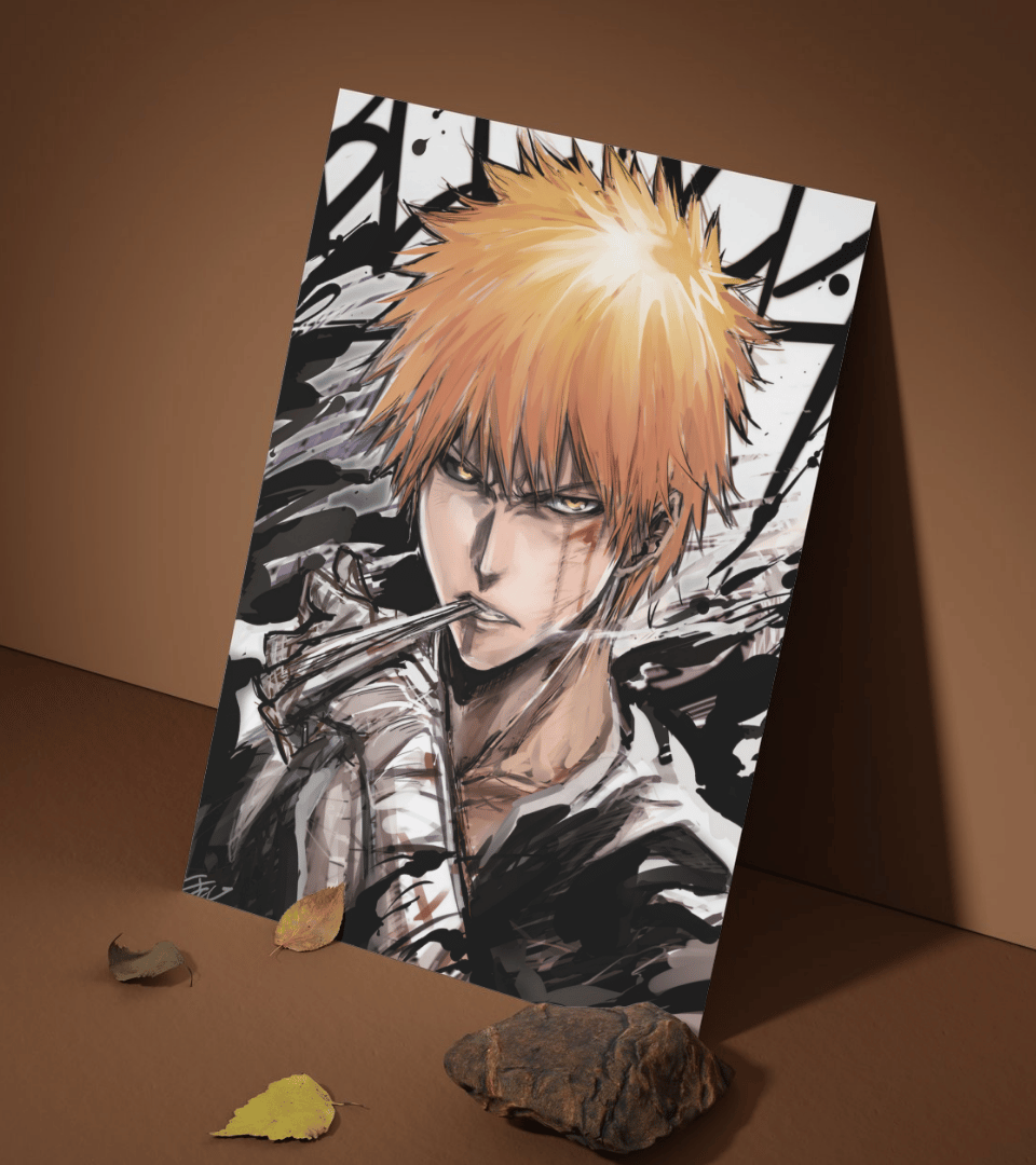 Ichigo Kurasaki Wall Poster | Bleach | Anime Print