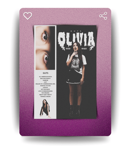 Olivia Rodrigues Wall Poster | Artist | Music Print