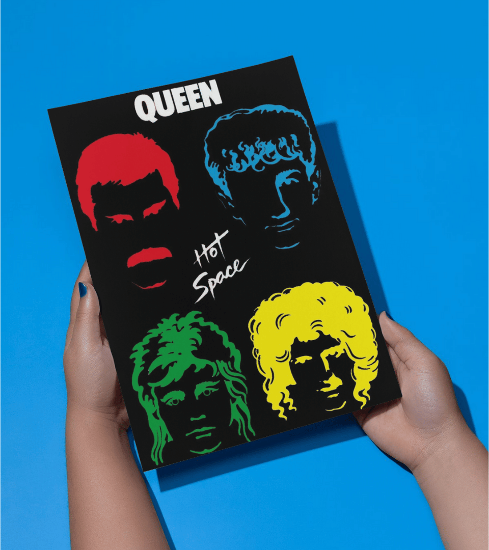 Queen Wall Poster | Band | Music Print