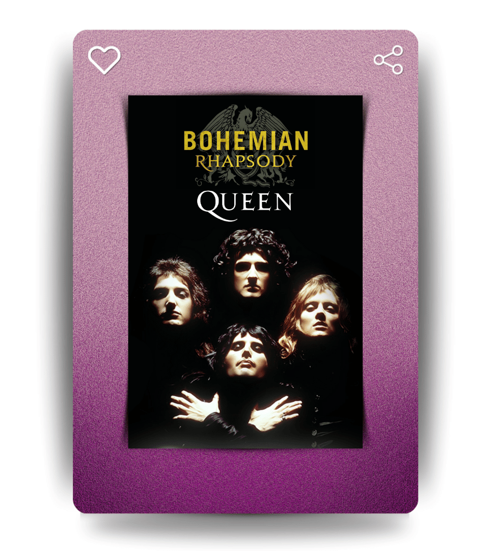 Queen Wall Poster | Band | Music Print