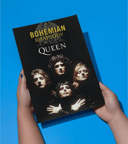 Queen Wall Poster | Band | Music Print