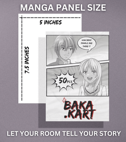 50 Pcs Attack on Titan Manga Set |  Manga Panel Kits