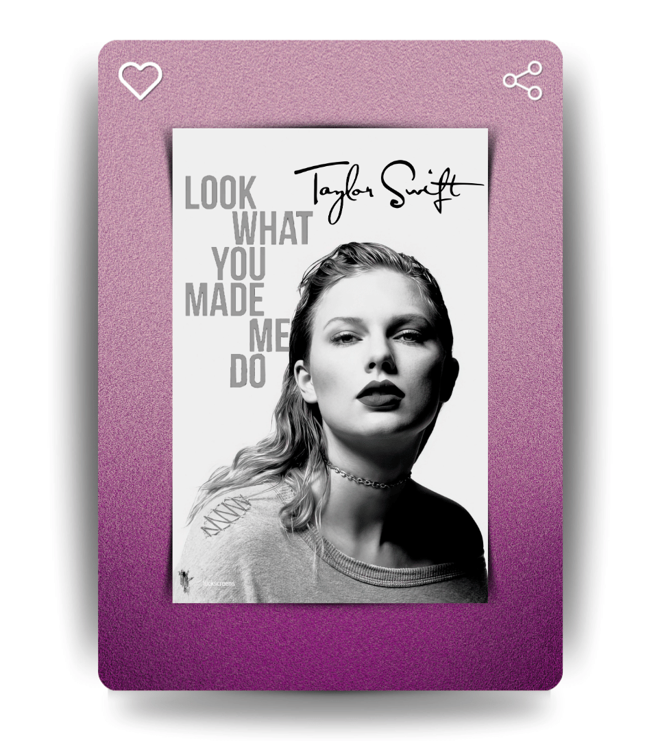 Taylor Swift Wall Poster | Artist | Music Print