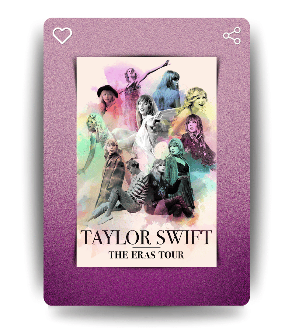 Taylor Swift Wall Poster | Artist | Music Print