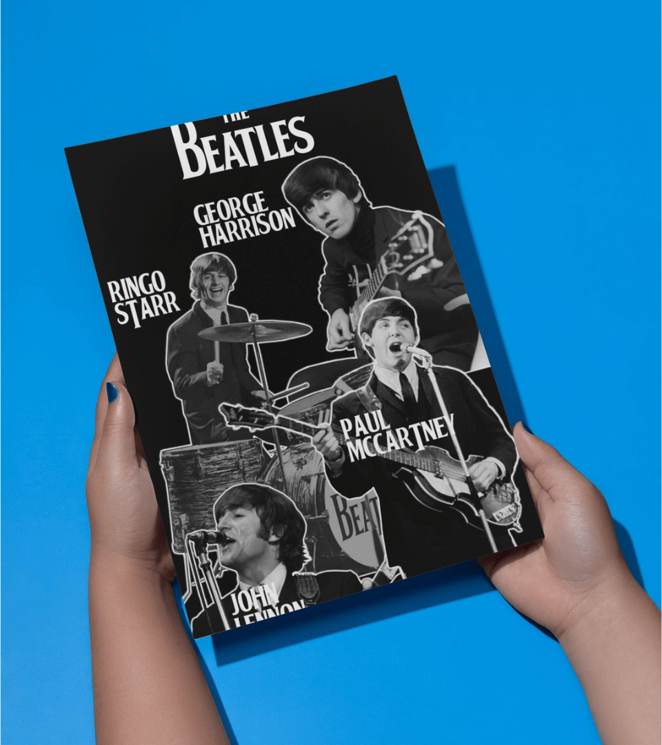 The Beatles Wall Poster | Band | Music Print