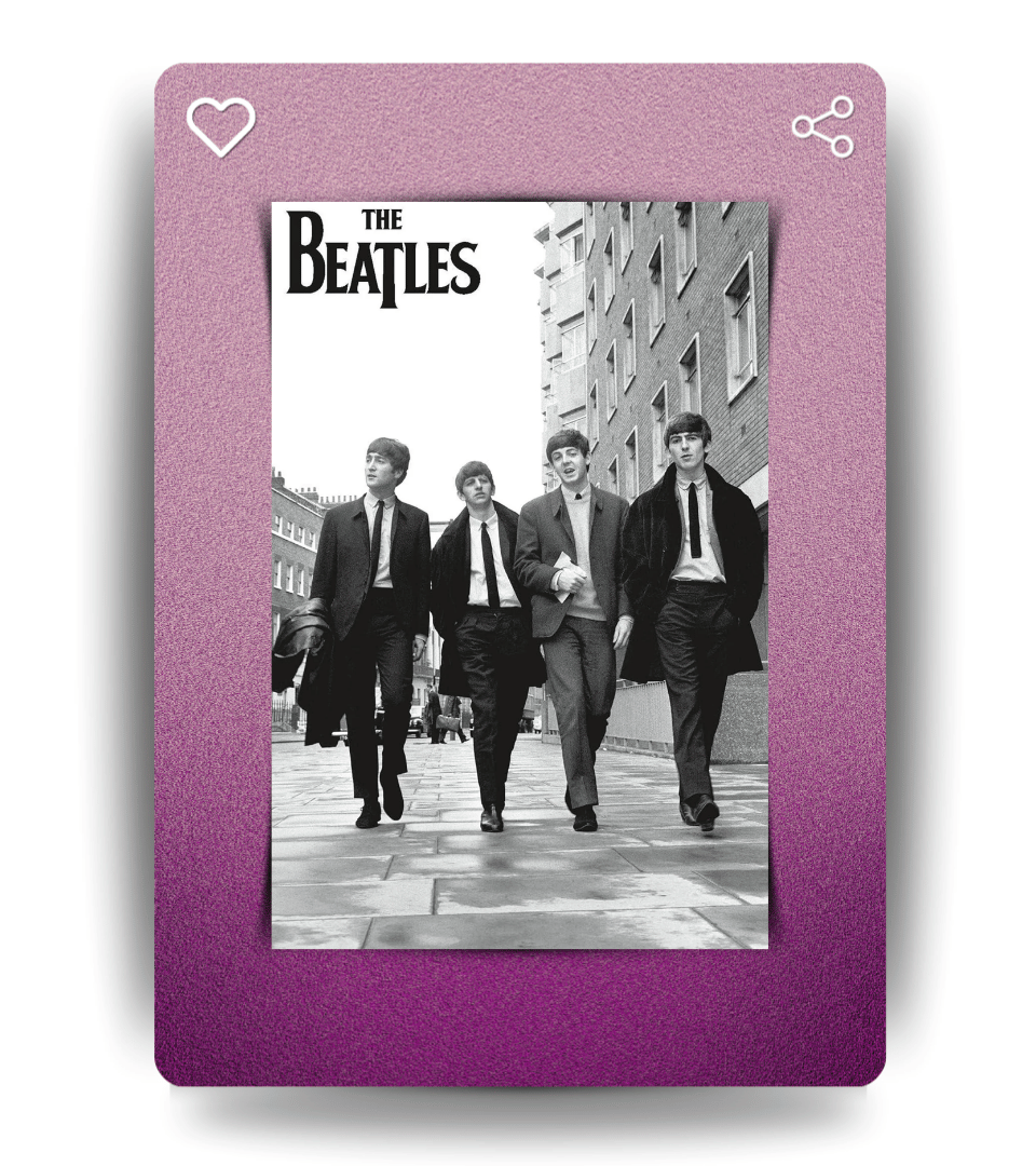 The Beatles Wall Poster | Band | Music Print