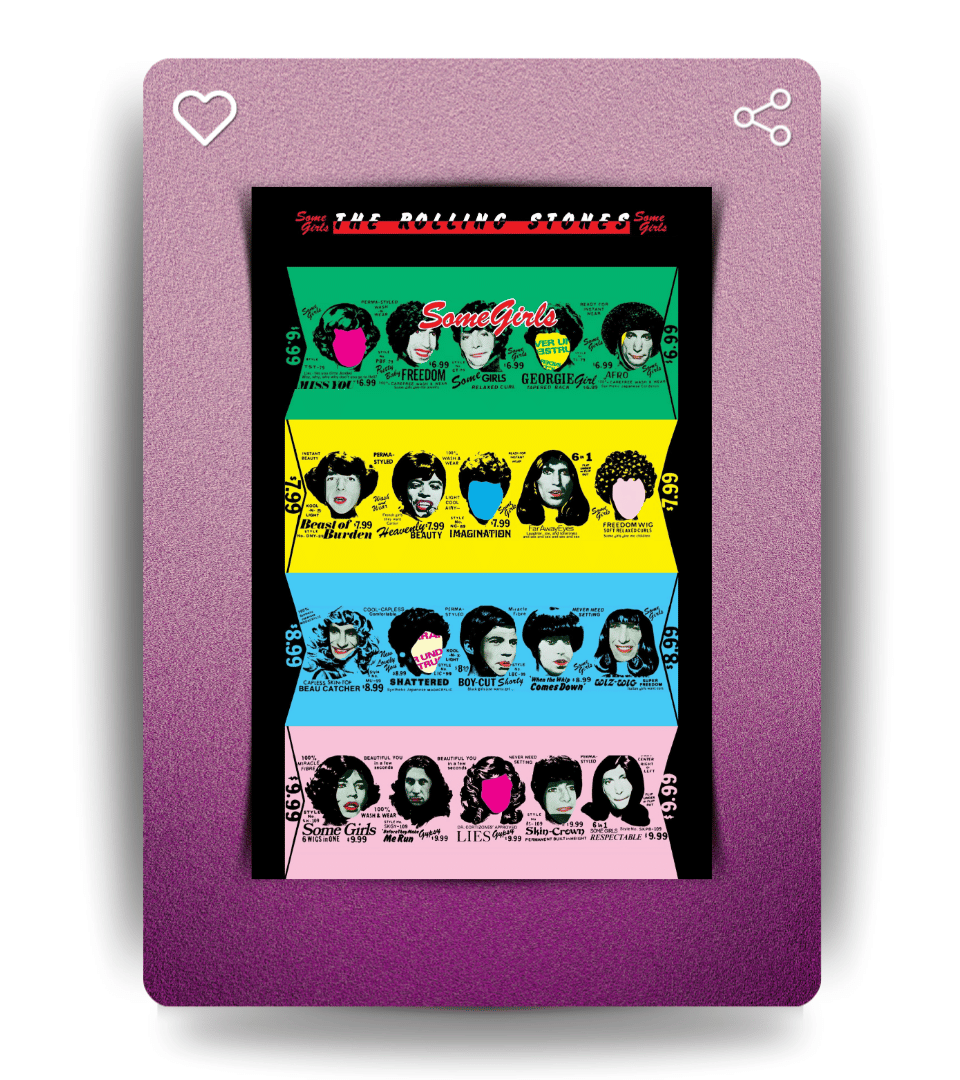 The Rolling Stones Wall Poster | Band | Music Print