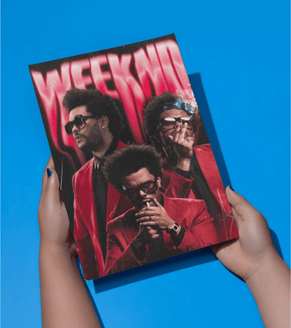 The Weeknd Wall Poster | Artist | Music Print