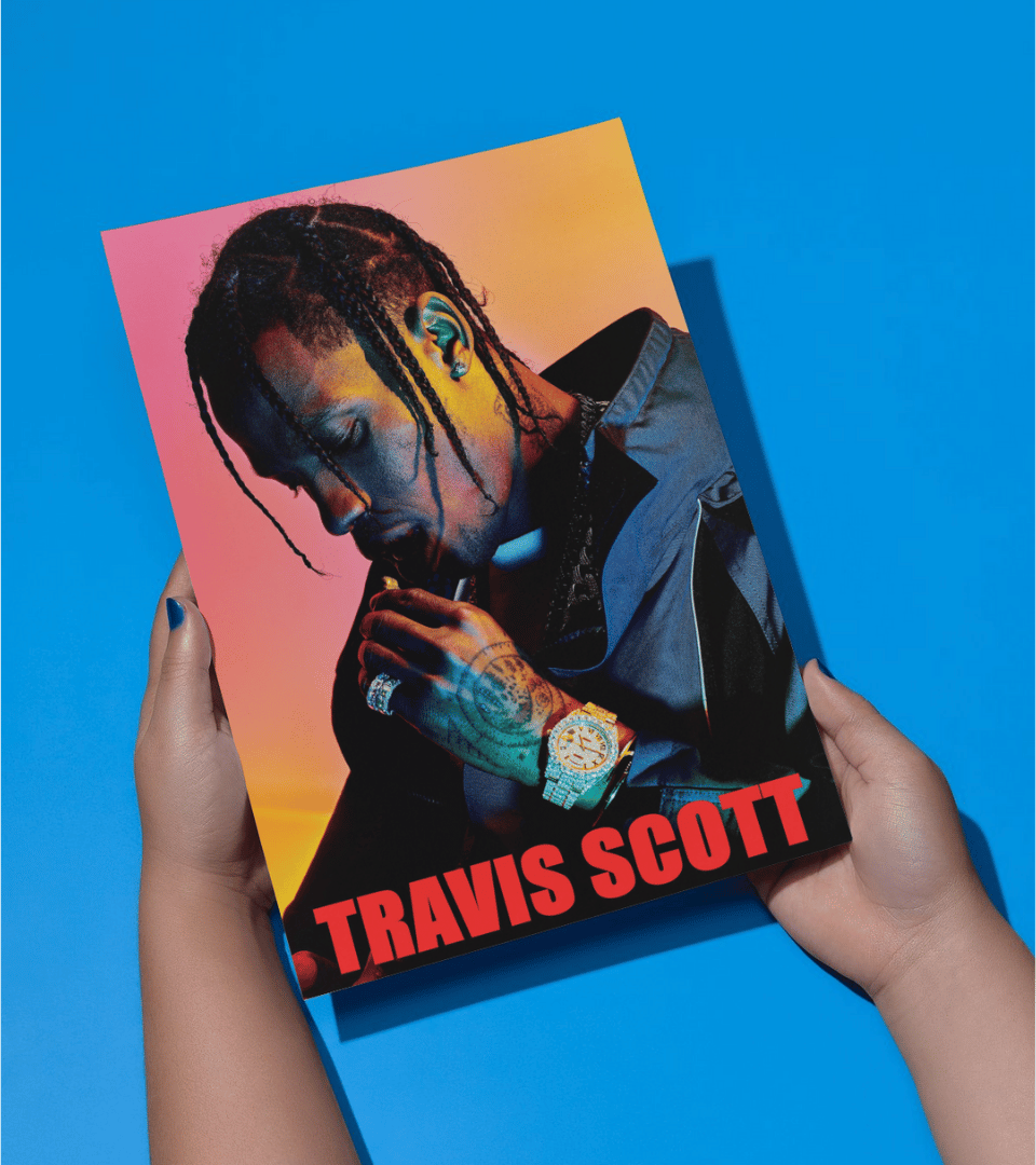 Travis Scott Wall Poster | Artist | Music Print