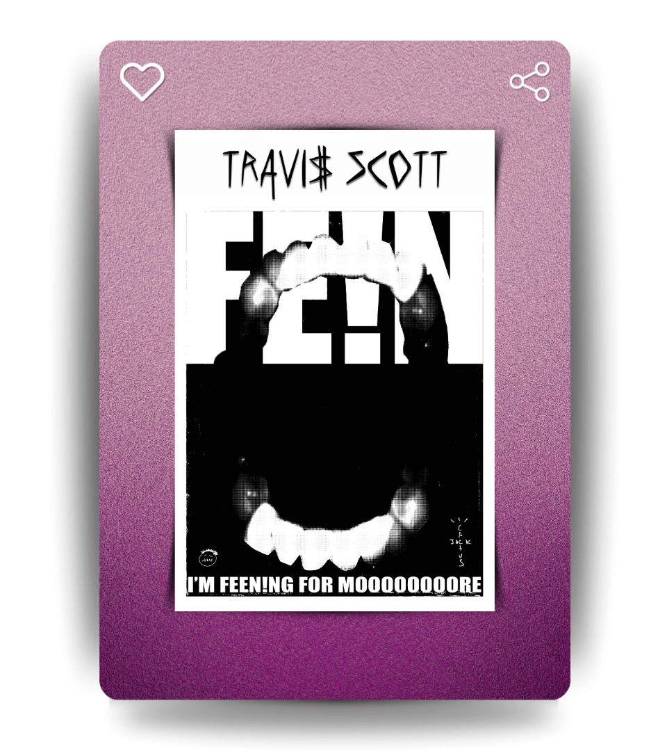 Travis Scott Wall Poster | Artist | Music Print