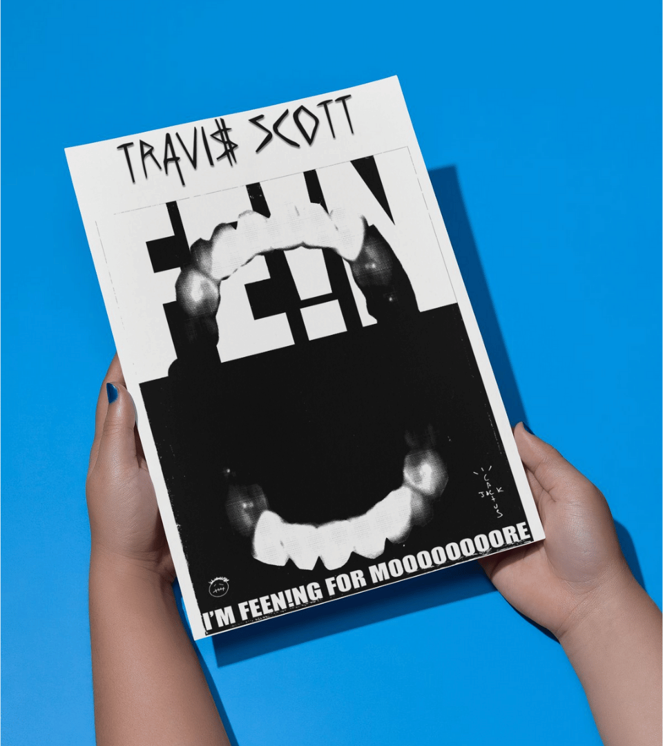 Travis Scott Wall Poster | Artist | Music Print